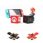 Nintendo Switch Game Card Case, Game Card Holder for Nintendo Switch Games with 16 Slots (Mario + Zelda)