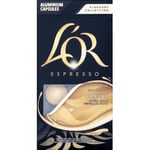 Café capsule Espresso Vanille compatible machine Nespresso