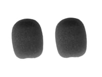 Replacement Aviation Microphone windscreens for Bose and Crystal Mic Typhoon (Two (2) Pack A20 Model)