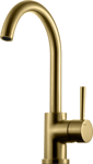 Tapwell EVO180 (12 färger): Brushed Honey Gold