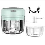 Electric Mini Food Processor Wireless Garlic Chopper Meat Vegetable Cutter