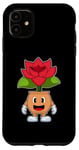 iPhone 11 Plant pot Rose Flower Case