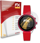 atFoliX 3x Screen Protection Film for Fossil Sport 41 mm matt&shockproof