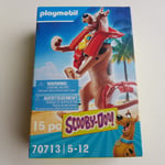 Playmobil 70713 Scooby-Doo! Cartoon Beach Holiday Lifesaver Action Figure Toy