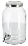 Clas Ohlson Glasburk med kran, 3,5 liter