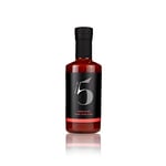 Chilli No. 5, Gourmet Sriracha Hot Sauce, Exclusive Five Chilli Blend, Healthy Superfoods & Organic Ingredients, Vegan, Gluten Free, No Artificial Colours or Flavourings 200 ml Bottle
