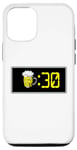 Coque pour iPhone 12/12 Pro Bâillon de barbecue Funny Beer Thirty Drinker Graphic pour hommes et femmes