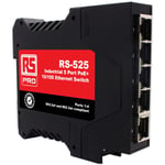 Rs Pro - Switch Ethernet 5 Ports RJ45, 10/100Mbit/s, montage Rail din RS-525 ( Prix pour Boîte de 1 )