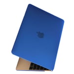 Skal för Macbook Matt frostat 12-tum - Mörkblå