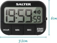 Salter 355 BKXCDU Kitchen Digital Display Count up or Countdown Timer