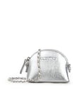 Valentino Mayfair Micro Crossbody Bag, Silver, Women
