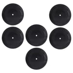 6 Pcs vinyl record player bar Signs CD Decors for Wall vinyl i