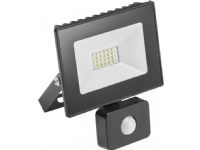 GTV strålkastare LED-strålkastare med rörelsesensor, 20W, 1400lm, IP65,120,4000K,svart GT-FLR20WC-40