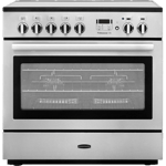 Rangemaster Professional Plus FX PROP90FXEISS/C 90cm Electric Range Cooker with Induction Hob - Stainless Steel - A Rated