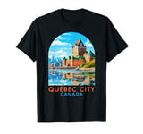 Quebec City Travel Adventure Vacation Quebec City Canada T-Shirt