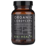 KIKI Health Organic Cordyceps Mushroom Extract - 50g Powder