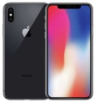 Apple SIM Free Refurbished iPhone X 64GB Mobile Phone - Space Grey