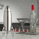 Rocket Shape Stainless Steel Cocktail Shaker 500ml