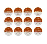 12 x Vaseline Lip Therapy Cocoa Butter Tin 20G