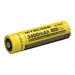 Nitecore Battery 18650 3400mAh rechargable