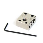 Micro Swiss Plated Copper High Temperature MK8 Style Heater Block Upgrade for CR10 / Ender