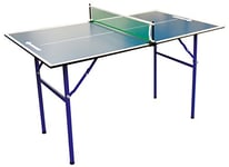 Donic-Schildkröt Table de Ping Pong Midi XL, 120 x 70 x 68 cm, Pliable, Parfait pour Un Petit Jardin ou la Maison, 838579