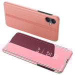 Samsung Galaxy A05 View Window Fodral - Rosa