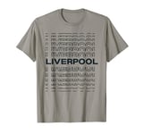 Minimalist City - United Kingdom Modern Liverpool T-Shirt