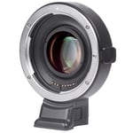 Viltrox EF-E II Focal Reducer Booster Adapter Auto-focus 0.71x Canon EF mount series lens to Sony E-mount