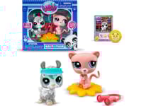 Figurin Övrigt Littlest Pet Shop 2 Figurin Hundar Samlarobjekt Djur Samling