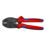 Knipex PreciForce® Crimping Pliers burnished, with multi-component grips 220 mm 97 52 50