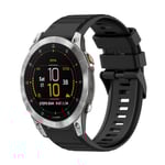 Garmin Epix Gen 2 Klockarmband i Silikon - Svart