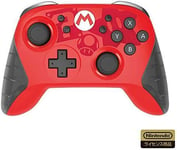 Wireless Hori Pad Nintendo Switch Super Mario Red/Black NSW-104 Game Controller