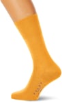 Falke Men's Airport Calf Socks, Orange (Mandarin 8216), 41/42 (Size: 41-42)