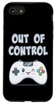 Coque pour iPhone SE (2020) / 7 / 8 Out of Control Kawaii Silly Controller Jeu vidéo Gamer