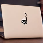 NINJA Diving Apple MacBook Decal Sticker fits all MacBook models (13" Air (2020-2021))
