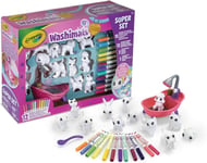 CRAYOLA 74-7321-E-000 Washimals Pets Super, Creative Colouring Crafts Kit, Gift