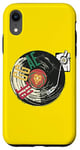 iPhone XR Reggae Vinyl Record Player Dj Deck Rasta Jamaican Edition Case