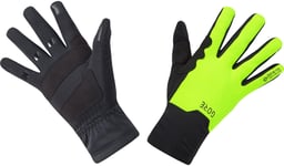 GORE WEAR M Gore-Tex Infinium Mid Gloves Black/Neon Yellow