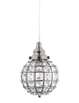 Kristallboll Fönsterlampa Svart Nickel 10x10x13cm - G9