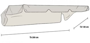 Brafab - Olbia Hammocktak Beige