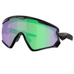 Oakley Wind Jacket 2.0 Matte Black Prizm Road Jade