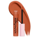 NYX Professional Makeup Lip Lingerie XXL Matte Liquid Lipstick, Gettin Caliente