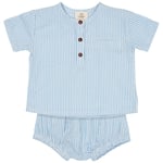 Copenhagen Colors Klädset Bäckebölja Sky Blue Cream Stripe | Blå | 86 cm