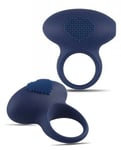 Bague retardatrice en silicone cock anneau vibrant stimulateur clitoris