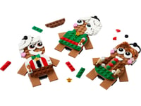 LEGO Christmas Gingerbread Ornaments Seasonal Promotional Set 40642