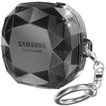 AHASTYLE WG84 Samsung Galaxy Buds Live/Pro/2/2 Pro fodral - Svart