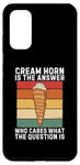Galaxy S20 Cream Horn Is The Answer Who Cares What The Question Is Case