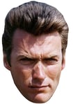FoxyPrinting Clint Eastwood Young JB Actor Movie Tv Celebrity Cardboard Party Face Mask Fancy Dress