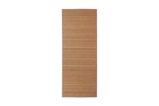 Be Basic Brunt Kvadrat Bambus Teppe 80 x 300 cm - Brun